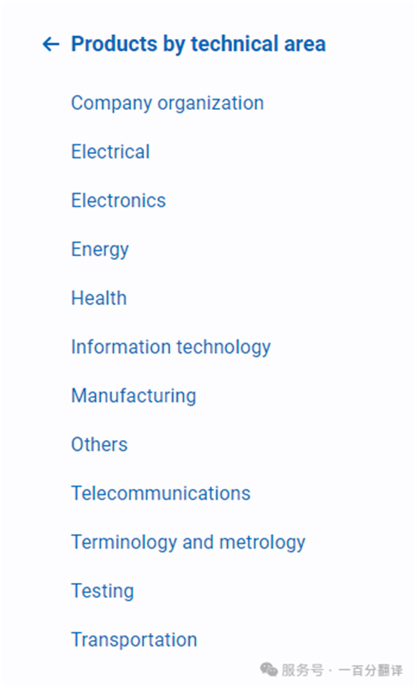 中外标准咨询服务